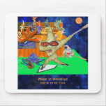 Aquarius Moon Mouse Pad