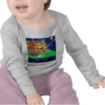 Aquarius Moon T Shirts
