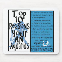 Aquarius Mouse Pad