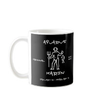 Aquarius Personalised Mug