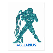 AQUARIUS POSTCARD