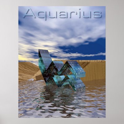 Aquarius Posters by Marjorie_Graterol
