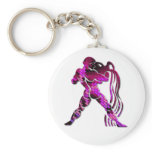 Aquarius Profile Keychain