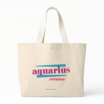 Aquarius Purple Canvas Bags