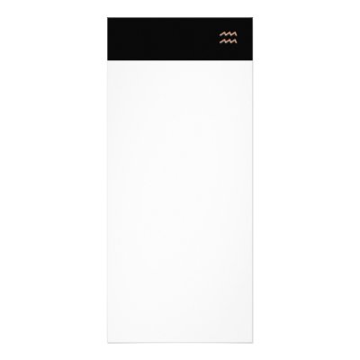 Aquarius Rack Card by Paper_Products
