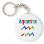 Aquarius Rainbow Keychain