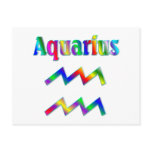 Aquarius Rainbow postcards