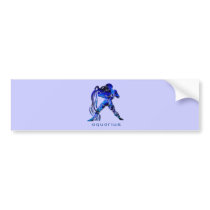 Aquarius Sign Bumper Sticker