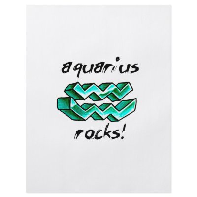 Aquarius Sign design! Flyers by angeria