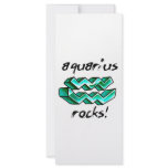 Aquarius Sign design! rack cards
