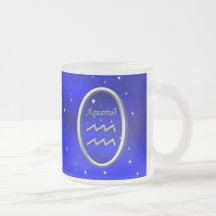Aquarius Starry Night Mugs