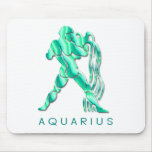 Aquarius Traits Mouse Pad