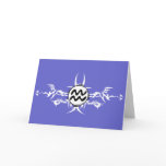 Aquarius Tribal Card