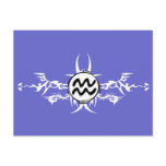 Aquarius Tribal Postcard