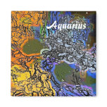 AQUARIUS WILD WATER REFRIGERATOR MAGNET