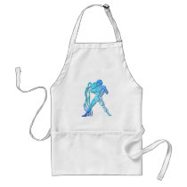 Aquarius Zodiac Apron