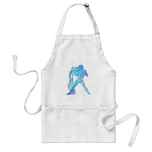 Aquarius Zodiac Apron