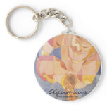 Aquarius Zodiac keychains