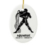 Aquarius Zodiac ornament