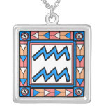 AQUARIUS ZODIAC PENDANT