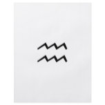 Aquarius - Zodiac Sign flyers