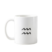 Aquarius - Zodiac Sign Coffee Mug