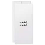 Aquarius - Zodiac Sign rack cards