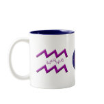 Aquarius Zodiac Symbol Mug