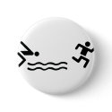 aquathlon black icon buttons