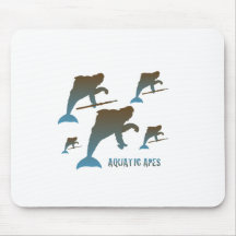 Aquatic Apes Mousepads