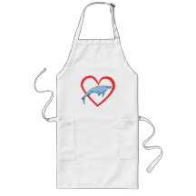 Aquatic dinosaur apron