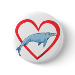 Aquatic dinosaur pin