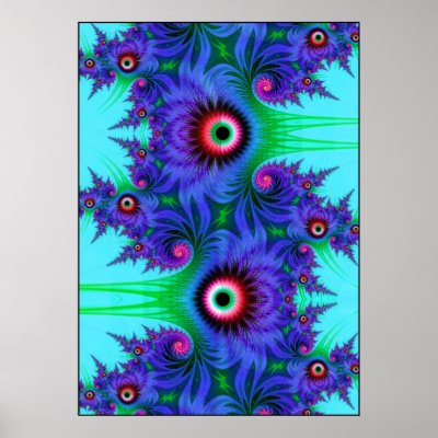 aquatic flowers print by kore21