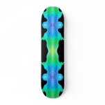 Aquatic Inkblot Skateboard