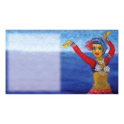 Aquatic Tribe Card Business Cards by AnnabelleKay