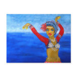 Aquatic Tribe Dancer Post Card