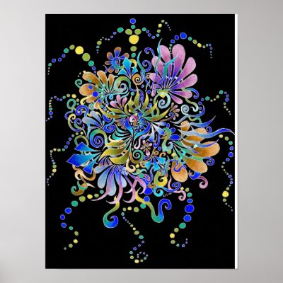 Aquatic Visions inverted Poster by poesss