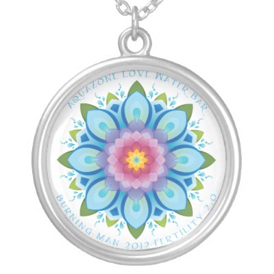 AquaZone 2012 Water Lotus Necklace by SMartLoftStudio