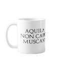 Aquila Non Capit Muscam mugs