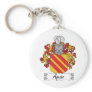 Aquino Family Crest Key Chain