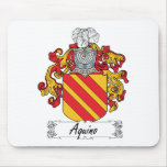 Aquino Family Crest Mouse Mat