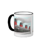 Aquitania and Train Mugs