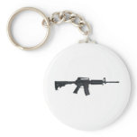 AR15 assault rifle keychains