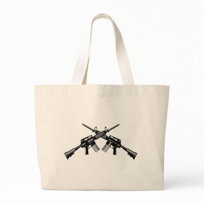AR-15 TOTE BAGS by EvilSkull
