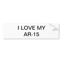 ar 15 bumper sticker