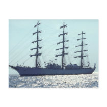 ARA Libertad ship Postcard