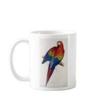 Ara Macao White Coffee Mug