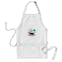 Arab Emirates Flag Map 2.0 Apron