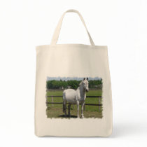 Arab Horse Grocery Tote Bag
