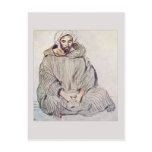 Arab Man Sitting in Tangier by Eugene Delacroix postcards